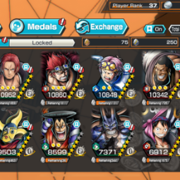 BR382⚡️iOS-Android⚡️6 EX 2 MAX⚡️SHANKS EMPEROR MAX⚡️SHANKS FILM RED MAX⚡️AKAINU⚡️ODEN⚡️KAIDO⚡️BIGMOM⚡️EUSTAS KID MAX⚡️GOOD MEDAL⚡️SUPPORT 134⚡️MANY MEDAL MATERI 1